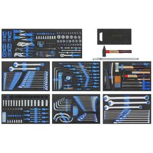 GEDORE - 3434834 Établi mobile avec assortiment d'outils (306 pièces) -EAN 4010886971321 BANCS DE TRAVAIL AVEC ENSEMBLES D'OUTILS - Product Image 2