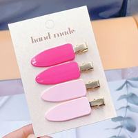 Barrettes à cheveux sans pli, barrettes à cheveux pour boucles, barrettes à cheveux sans pli pour l'application de maquillage, logo et emballage personnalisés
