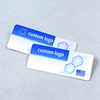 Autocollants holographiques personnalisés et sur mesure, imperméables, en vinyle pharmaceutique, étiquettes de peptides pour l'identification des emballages de flacons