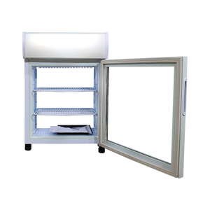 Mini-réfrigérateur Meisda SC35B 35L avec porte vitrée à ouverture frontale et arrière pour boissons et aliments - Product Image 4