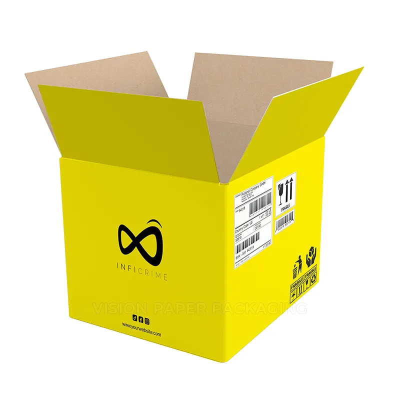 Benutzer definierte Wellpappe Verpackung Mailing Umzug Versand kartons Wellpappe kartons