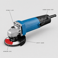Outils électriques Technic, qualité industrielle, meuleuse d'angle sans fil 220V, grande puissance pour les tâches lourdes