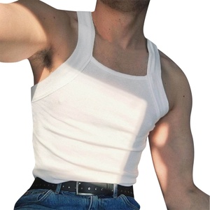 Débardeur en coton sans manches pour homme pour le fitness et la course à pied, séchage rapide et respirant, débardeur d'été, débardeur de musculation - Product Image 1