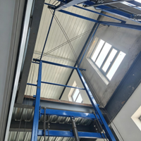 Plateforme élévatrice de fret électrique hydraulique pour le levage de marchandises, capacité de 0,1 à 50 tonnes, hauteur de 1 à 30 m, pour la manutention des matériaux en entrepôt