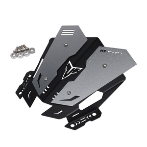 Pare-brise avant en alliage d'aluminium pour Yamaha MT-15 2019-2020 / Cache-compteur / Déflecteur de cockpit - Product Image 2