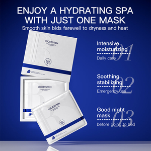 Biểu tượng tùy chỉnh Collagen Mặt nạ dưỡng ẩm giữ ẩm chống nhăn chống lão hóa Facemask cho phụ nữ chăm sóc da - Product Image 2