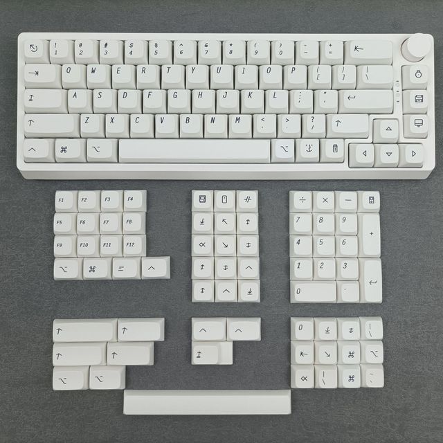 New Design Style 129keys Dye Subbed Xda Profile Keycap for Keyboard