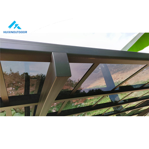Construit pour résister aux vents forts, abri solaire pour 2 voitures amélioré, en polycarbonate, métal, aluminium, abri extérieur pour <span class=keywords><strong>Toyota</strong></span>, Honda, Audi - Product Image 6