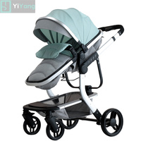 Poussette 3 en 1 pour bébé Poussette double légère pour bébé et enfant en bas âge et bébé