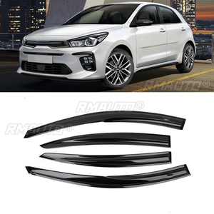 Pare-soleil et déflecteur de pluie en acrylique pour Kia Rio 4 Hatchback Sedan 2018 2019 2020 2021+ - Product Image 2