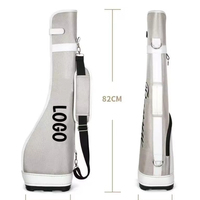 Portable Nylon Fermeture À Glissière À La Mode Mini Petite Balle Sac Golf Pistolet pour Hommes Femmes