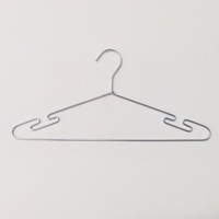 Offre Spéciale vente en gros hôtel antidérapant fil métallique fil argent fer personnalisé blanchisserie vêtements robe chemise cintres