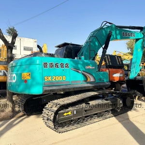 รถขุดโคเบลโก้ 200 มือสอง Kobelco Sk 200 Sk200d Sk200-8 Kobelco Sk200 มีสินค้าในสต็อก รถขุดโคเบลโก้แท้ 20 ตัน มือสอง รุ่น Sk200 - Product Image 4