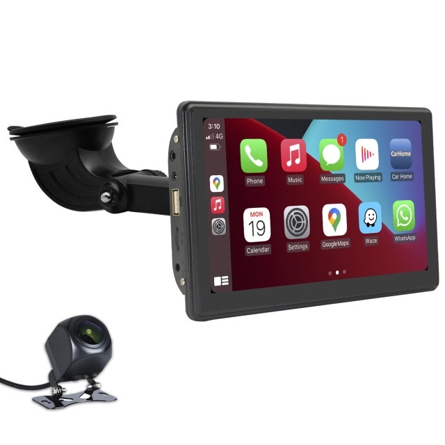 7inch Portable GPS Navigation with Rearview Camera Linux Wireless Smart Carplay Navigator