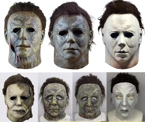 Zhizunlin spaventoso festa di Halloween mascherata maschera Horror Cosplay Costume lattice uccide <span class=keywords><strong>Michael</strong></span> myer maschere - Product Image 3