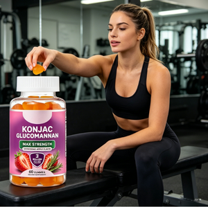 Gummies de Glucomannane de Konjac 60 unités |   Saveur Pomme Force Maximale avec 3 Milliards de UFC pour le Bien-être Quotidien - Product Image 2