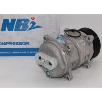 Compresseur de climatisation automobile NBT 12V durable pour camion et réfrigération OE NB181604 Neuf Garantie 1 an Haute qualité