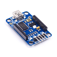 KUNOGSHUN BARU Dengan Kabel USB FT232RL FT232 BT XBee Adaptor USB USB ke Port Serial IO 3.3V 5V Papan Modul Adaptor Antarmuka Xbee