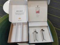 Boîte d'emballage pour vin en carton ondulé avec impression personnalisée, boîte d'expédition pour 2 bouteilles de vin, boîte d'expédition pour 3 bouteilles de vin