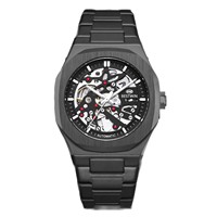 Montre mécanique squelette de luxe pour homme, nouvelle collection, élégante et tendance, lumineuse, étanche, automatique, la plus vendue