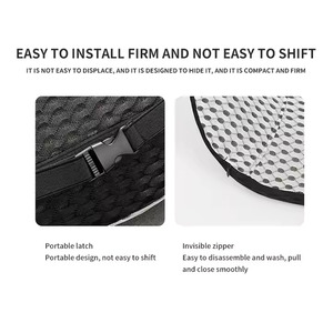 2025 New Comfortable <strong>Headrest</strong> &amp; Lumbar Pillow Set / Custom Car Lumbar Cushion for Reading &amp; <strong>Bed</strong> Rest - Product Image 4