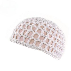 Hồi giáo đan Mũ Mũ Crochet Beanie sọ mũ dệt kim co giãn Crochet Hat Cap - Product Image 3
