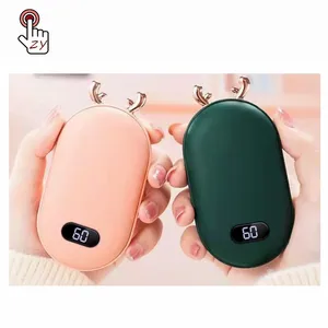 Manufactures hot selling hot-selling hand warmer with cartoon design portable power bank USB rechargeable hand warmer