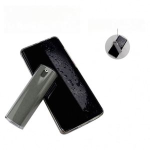 Nettoyant portable pour écrans sérigraphiés pour téléphones, tablettes, voitures - Chiffon de nettoyage promotionnel personnalisé pour appareils électroniques (ABS) - Product Image 2