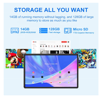 Tablet pabrik OEM Android G21 10 inci tablet T310 wifi kartu TF Android13 14 + 128GB 8000mah layar incell tablet bisnis