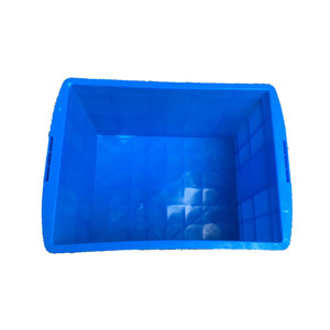 Plastic <b>Crates</b> 560x420x365mm <b>Stackable</b> Solid Box For Warehouse Storage And Tableware Packaging - Product Image 4