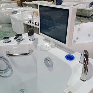 Baignoire à Encastrement en Acrylique Premium <span class=keywords><strong>pour</strong></span> la Relaxation, la Thérapie, l'Hydro-Massage, les Trempages Profonds, Moteur Silencieux, Soins aux Personnes Agées, Longue Durée de Vie, Jacuzzi - Product Image 6