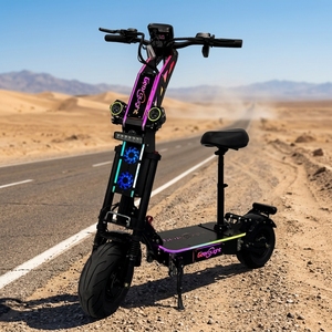 Scooter Eléctrico de Alta Potencia Geofought 10000W 15000W, 72V, Alta Velocidad 100KMH 60-70MPH, 40-100AH, 300KM de Autonomía, con Asiento - Product Image 1