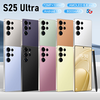 Teléfono Inteligente S25 Ultra de 6.8 Pulgadas, 5G, 16 GB + 1 TB de Almacenamiento, CPU Deca Core, Cámara Trasera de 108 MP, HD, LTE, CDMA, 8000 mAh, Desbloqueado