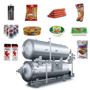 small retort for canning the steam& air retort retort food processing machinery autoclave