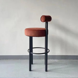 <span class=keywords><strong>Tabouret</strong></span> <span class=keywords><strong>de</strong></span> comptoir rembourré en bouclette grise sur mesure avec pieds en fer <span class=keywords><strong>noir</strong></span> <span class=keywords><strong>mat</strong></span>, chaise <span class=keywords><strong>de</strong></span> <span class=keywords><strong>bar</strong></span> moderne pour îlot <span class=keywords><strong>de</strong></span> cuisine <span class=keywords><strong>de</strong></span> 35,5 pouces, Australie - Product Image 1