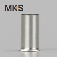 0,5/0,75/1/1,5/2,5/4/6/10/16/25/35/50/70/95/120 .. mm2 PP Kupfer EN-Serie Nicht isolierte nackte Ferrule-Kabel end klemme