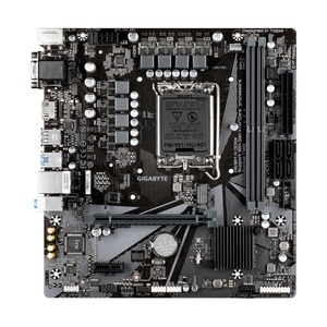 Carte mère d'ordinateur de bureau Intel GIGABYTE <span class=keywords><strong>H610</strong></span>-<span class=keywords><strong>H</strong></span> M-ATX reconditionnée, LGA1700, prise en charge SATA 64 Go, double <span class=keywords><strong>DDR4</strong></span>, compatible avec les processeurs de 12e, 13e et 14e génération - Product Image 2