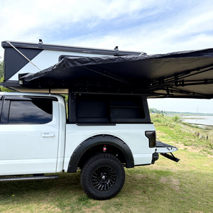 Outdoor Camping Hard Roof <b>Top</b> Tent Aluminum Truck for F150 - Product Image 2