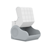 Litière pour chat électrique facile à nettoyer, ouverte et à rabat, avec contrôle par application, toilettes intelligentes pour animaux de compagnie, autonettoyante, automatique.