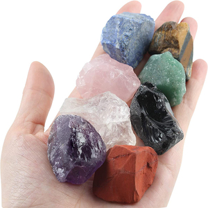 CELION-piedras naturales a granel, cristales curativos, cristal de cuarzo rosa transparente, cristales en bruto para velas perfumadas, venta al por mayor - Product Image 3