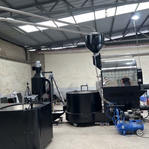 Machine à torréfier <span class=keywords><strong>le</strong></span> café industrielle de 60 kg, à gaz, facile à nettoyer et à entretenir, pour une utilisation commerciale en usine, installation de torréfaction de café - Product Image 4