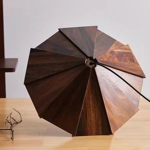 <span class=keywords><strong>Lampe</strong></span> de <span class=keywords><strong>chevet</strong></span> vintage en bois massif noyer brun pour chambre à coucher, salle à manger, <span class=keywords><strong>suspension</strong></span> LED lumière chaude 36V - Product Image 3