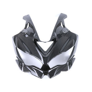 ZHONGHONG 3K Carénage avant en fibre de carbone sèche, cache-phare noir brillant/mat, léger et aérodynamique pour Kawasaki Ninja ZX-25R - Product Image 5