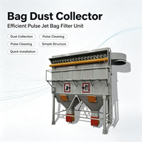 Système de filtration à sacs industriel Pulse Baghouse PPH avec filtre à sacs pour l'exploitation minière