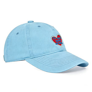 Gorra Clásica Ajustable Tipo Dad Hat con Algodón Suave Lavado – Gorra de Béisbol de 6 Paneles con Corazón Bordado para Uso Casual y Deportes al Aire Libre - Product Image 3