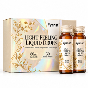 Liquide buccal léger OEM/ODM 60 ml, 30 flacons, aide à maintenir un mode de vie actif, soutient le confort quotidien, étiquette privée personnalisée - Product Image 1