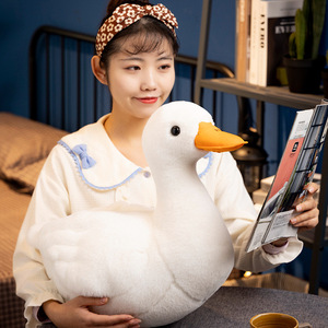 Peluche Canard <span class=keywords><strong>Cole</strong></span> Mignon de Dessin Animé, Jouet en Peluche Super Doux Rempli de Coton PP, Jouet Créatif Anti-Stress Lavable - Product Image 3