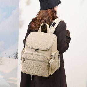 Juego de Mochilas de Color Liso en Oferta, 2 Bolsas de Pañales para Bebé para Mamá - Product Image 4