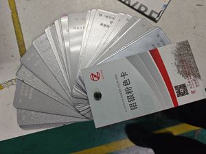 Bạc nhôm hiệu ứng sơn tĩnh điện, sẵn sàng để sử dụng cho chất nền kim loại, bền kết thúc - Product Image 2