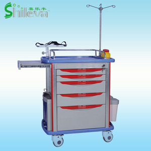 รถเข็นยาอเนกประสงค์พลาสติกสำหรับผู้ใหญ่ รุ่น Joyful Abundance Hospital Trolley SLV-C4010-1 - Product Image 1